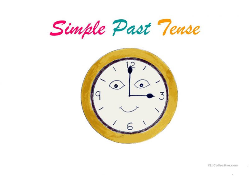 contoh kalimat simple past tense